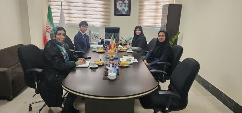  A cordial meeting between the Director of International Scientific Relations of the University and the Third Secretary and Head of the Information and Cultural Center of the Embassy of Japan.