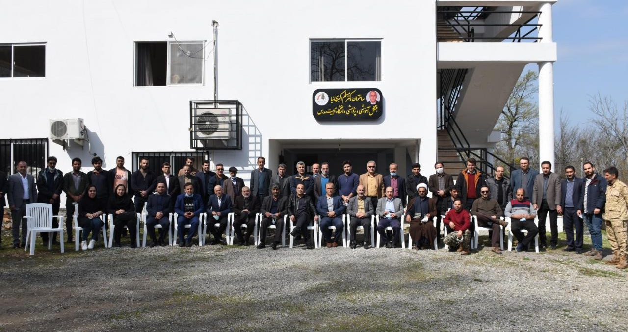  مراسم نام گذاری ساختمان جنگل آموزشی و پژوهشی دانشکده منابع طبیعی و علوم دریایی نور