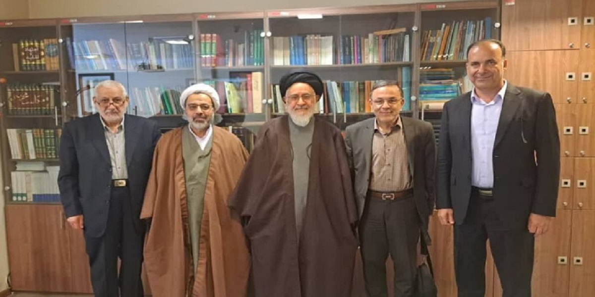 دیدار اساتید دانشکده حقوق دانشگاه تربیت مدرس با دکتر محقق داماد 