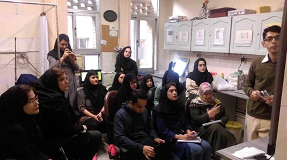 کارگاه آموزشی «مبانی تئوریک بساط تحقیقاتی پچ کلمپ» برگزار شد